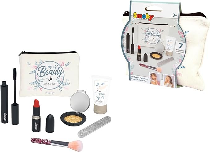 My Beauty Make Up Set – Set Beauté – Trousse Maquillage -Dès 3 ans- 6 Accessoires Factices Inclus